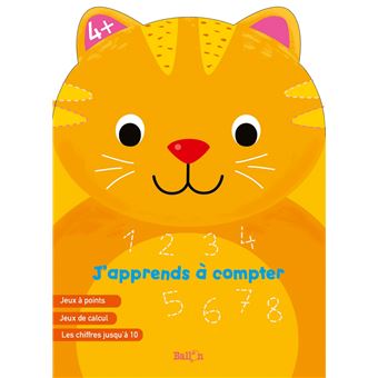 J'apprends à compter 4+