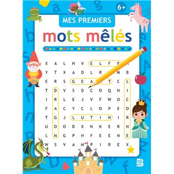 Jeux de génie - Mots mêlés 6+