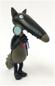 Figurine du loup détective