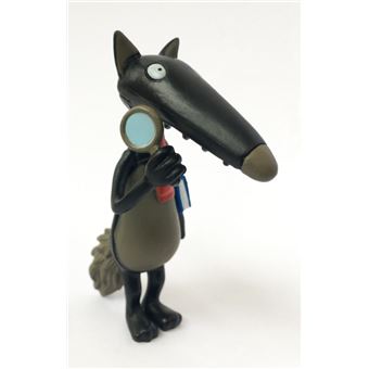 Figurine du loup détective