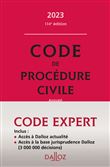 Code Dalloz Expert - Code de procédure civile 2023 19ed
