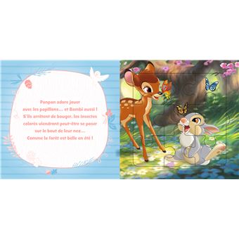DISNEY - Mon Petit Livre Puzzle - 5 puzzles 9 pièces - Panpan