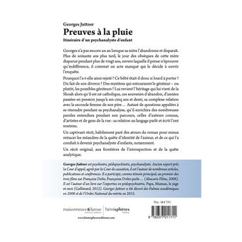 Preuves à la pluie