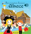 Mes premières chansons d'Alsace - Livre sonore avec 6 puces - Dès 1 an