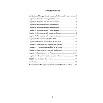 Messages de Guerison avec les Êtres de la Nature