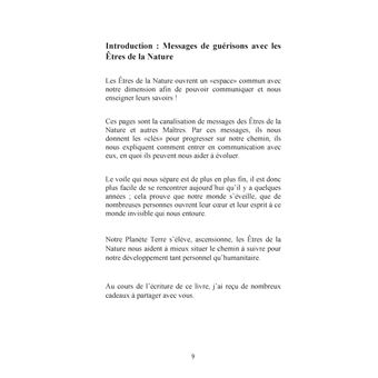 Messages de Guerison avec les Êtres de la Nature