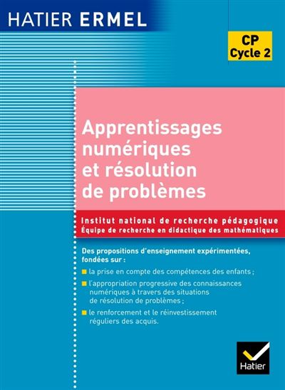 Ermel - Apprentissages numériques et résolution de problèmes CP Edition 2005 - Jacques Colomb - Hatier - broché - Scolaire / Universitaire