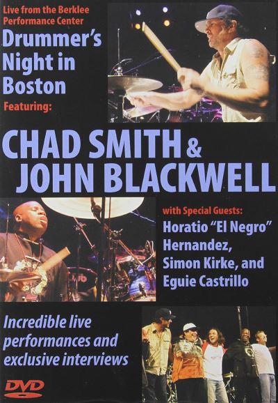 Drummer’s Night In Boston Chad Smith Blackwell DVD