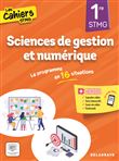 Cahiers STMG Sciences de gestion et numérique 1re STMG (2025) - Pochette élève