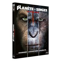 Coffret La Planète des Singes La Trilogie Blu-ray