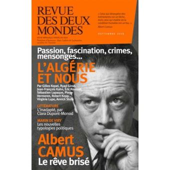Revue des Deux Mondes Septembre 2019