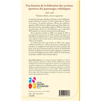 Une histoire de la fédération des sections sportives des patronages catholiques