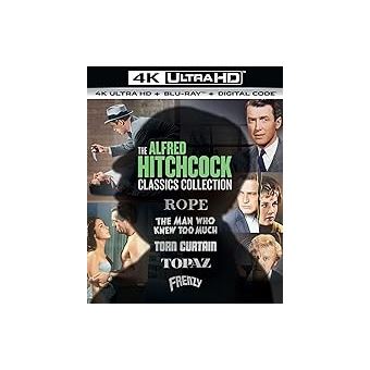 The Alfred Hitchcock Classics Collection Blu-ray 4K Ultra HD - Alfred ...