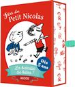 Jeux de cartes - jeu du petit nicolas - la bataille de billes
