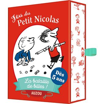 Jeux de cartes - jeu du petit nicolas - la bataille de billes