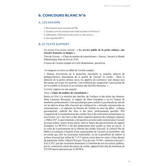 Concours cadre de santé 2021 Tout-en-un