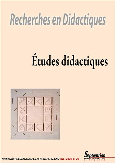 Etudes didactiques