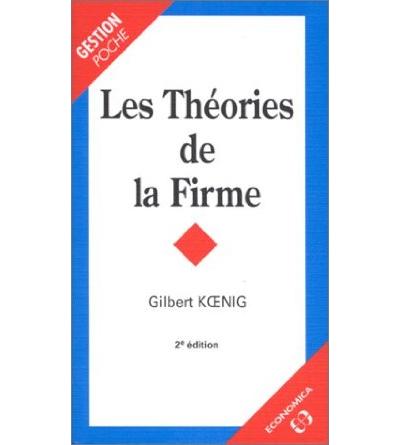 Les théories de la firme