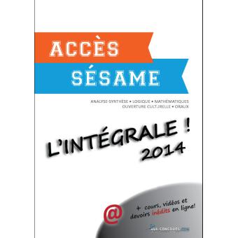 Accès, Sésame : l'intégrale ! - 1