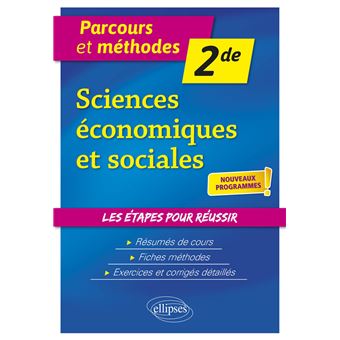 Sciences économiques Et Sociales - Seconde - Nouveaux Programmes ...