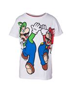 T-shirt enfant Nintendo Mario et Luigi 5-6 ans