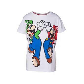 T-shirt enfant Nintendo Mario et Luigi 5-6 ans