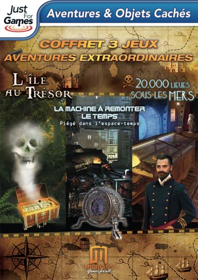 Just For Games Pack 3 Jeux D'Objets Cachés Aventures PC