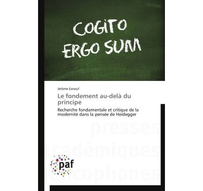 Le fondement au-delà du principe