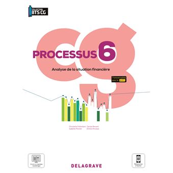 Processus 6 - Analyse de la situation financière BTS Comptabilité Gestion (CG) (2021) - Pochette élève