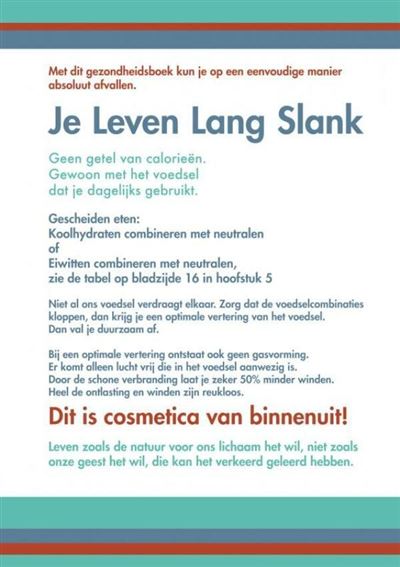 Je leven lang slank