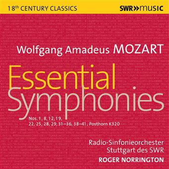 Box Set Mozart. 19 essentials symphonies - 6 CDs