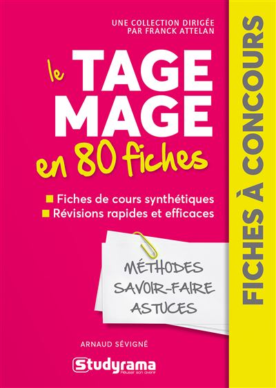 Le tage mage en 80 fiches - Franck Attelan - broché