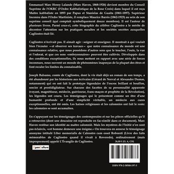 Le maître inconnu, Cagliostro