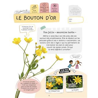 Je sais reconnaître les fleurs