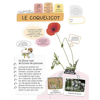 Je sais reconnaître les fleurs