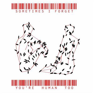 Sometimes I Forget You're Human Vinyle Rouge Transparent