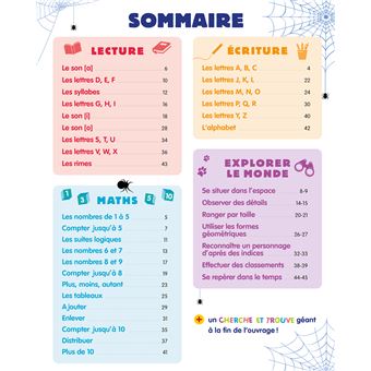 Disney - Marvel Spidey et ses amis extraordinaires - Mon année de Grande Section (5-6 ans)