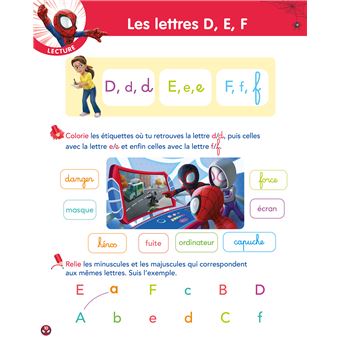 Disney - Marvel Spidey et ses amis extraordinaires - Mon année de Grande Section (5-6 ans)