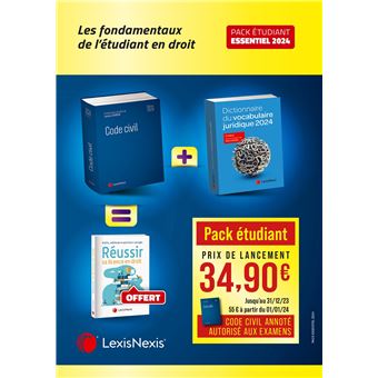 Pack étudiant essentiel 2024