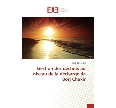 Gestion des déchets au niveau de la décharge de borj chakir
