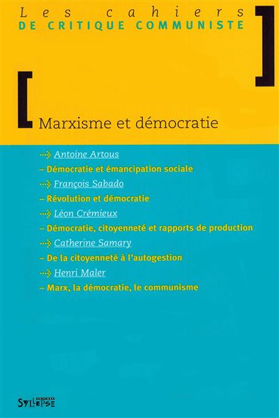 Marxisme et democratie