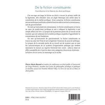 De la fiction constituante