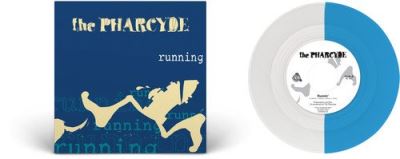 Runnin’ Emerald butterfly Vinyle bleu et blanc