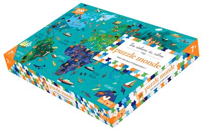 Monde puzzle 200 pièces