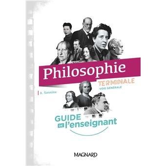 Philosophie Tle générale - Ed. Sorosina (2020) - Guide de l'enseignant