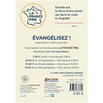 La France prie - L5073