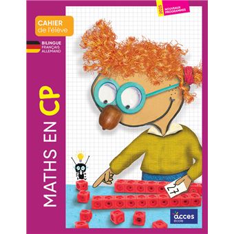 Maths en cp - cahier de l'élève bilingue