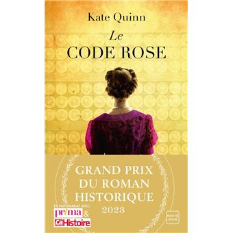 Le Code Rose (Grand Prix du Roman Historique 2023) - 1