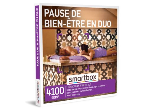 Coffret cadeau Smartbox Pause de bien-être en duo
