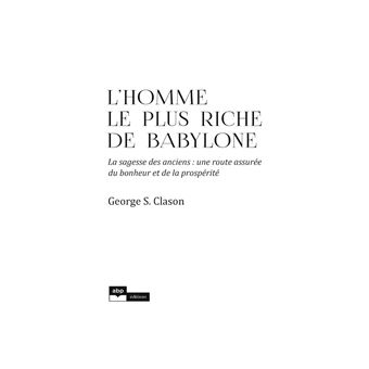 L'homme le plus riche de Babylone